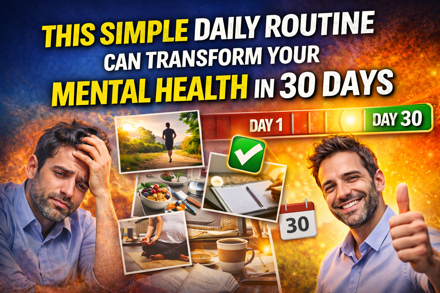 daily routine for mental health