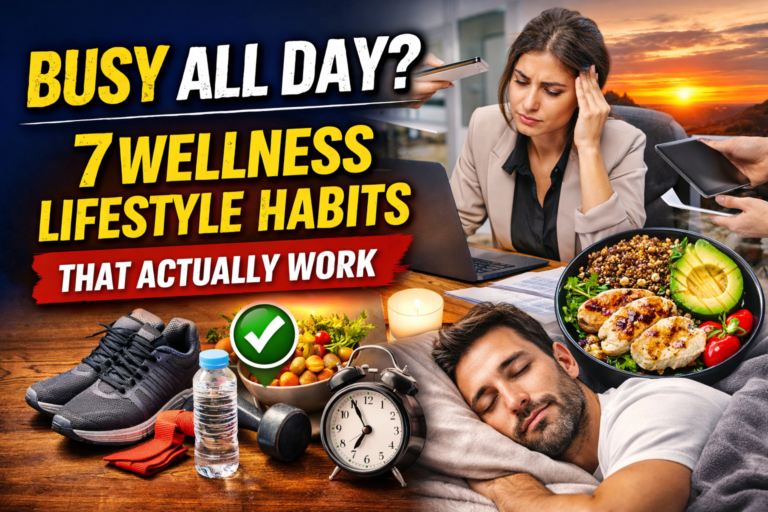 wellness lifestyle habits for busy adults