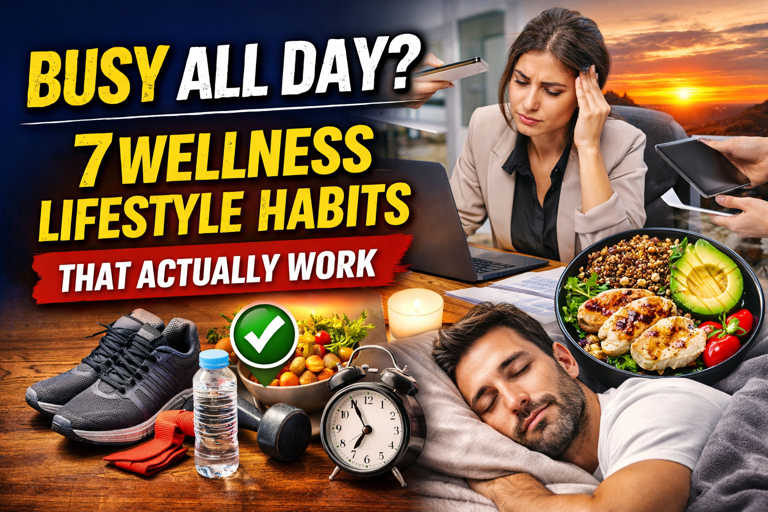 wellness lifestyle habits for busy adults